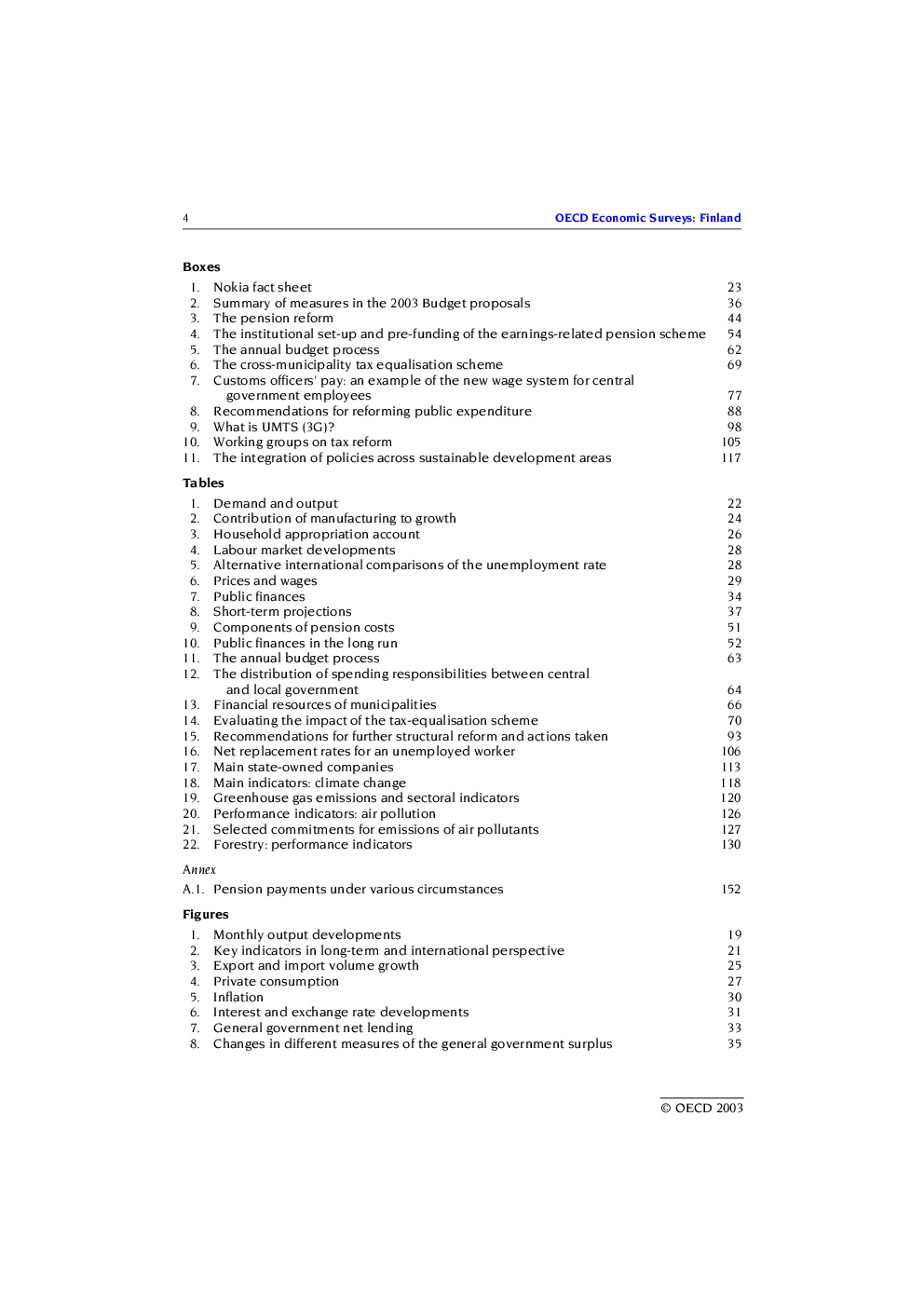 Economic Surveys 2002-2003 Finland - Page 3