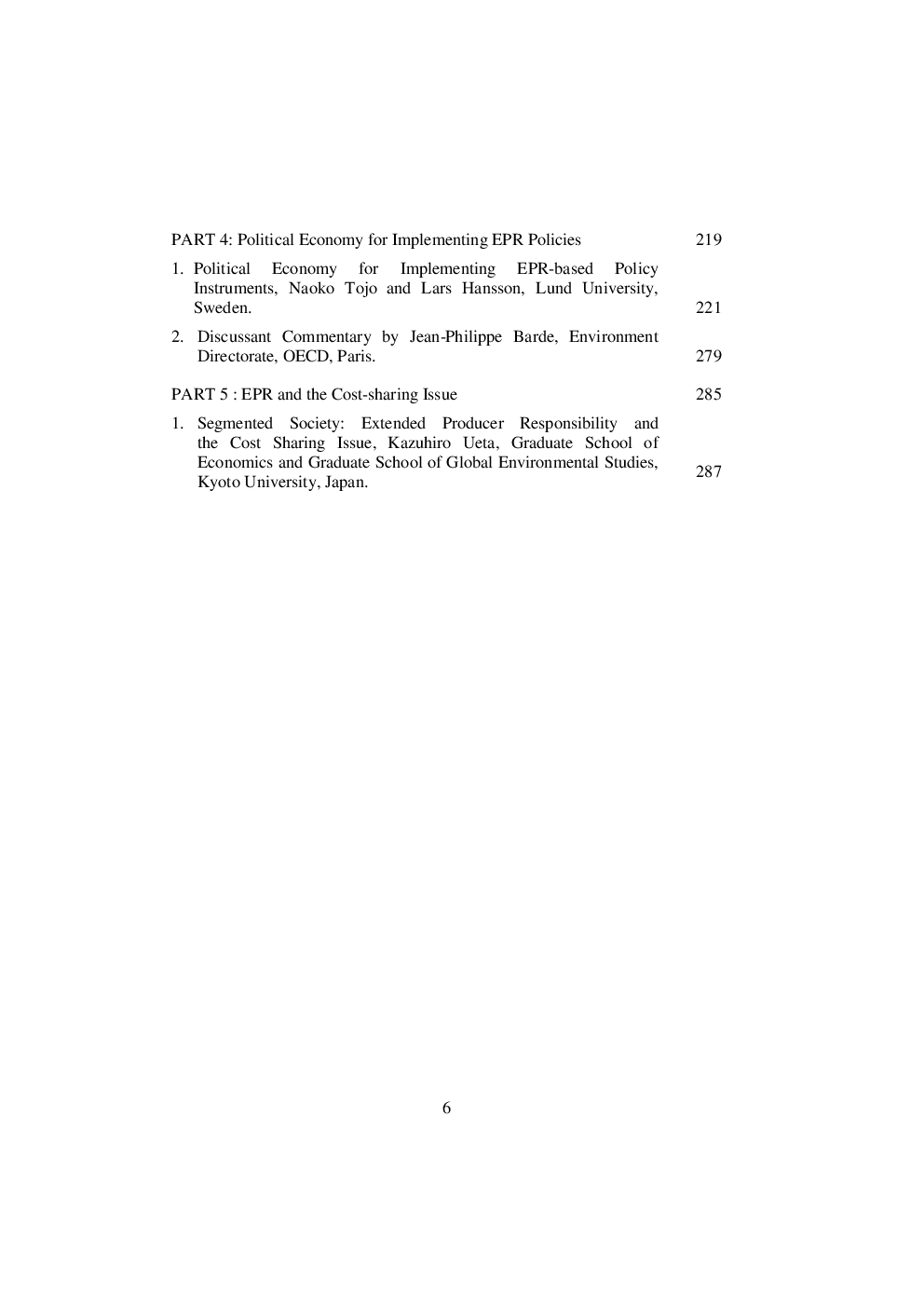 Economic Aspects Of Extended Producer Responsibility - Page 3