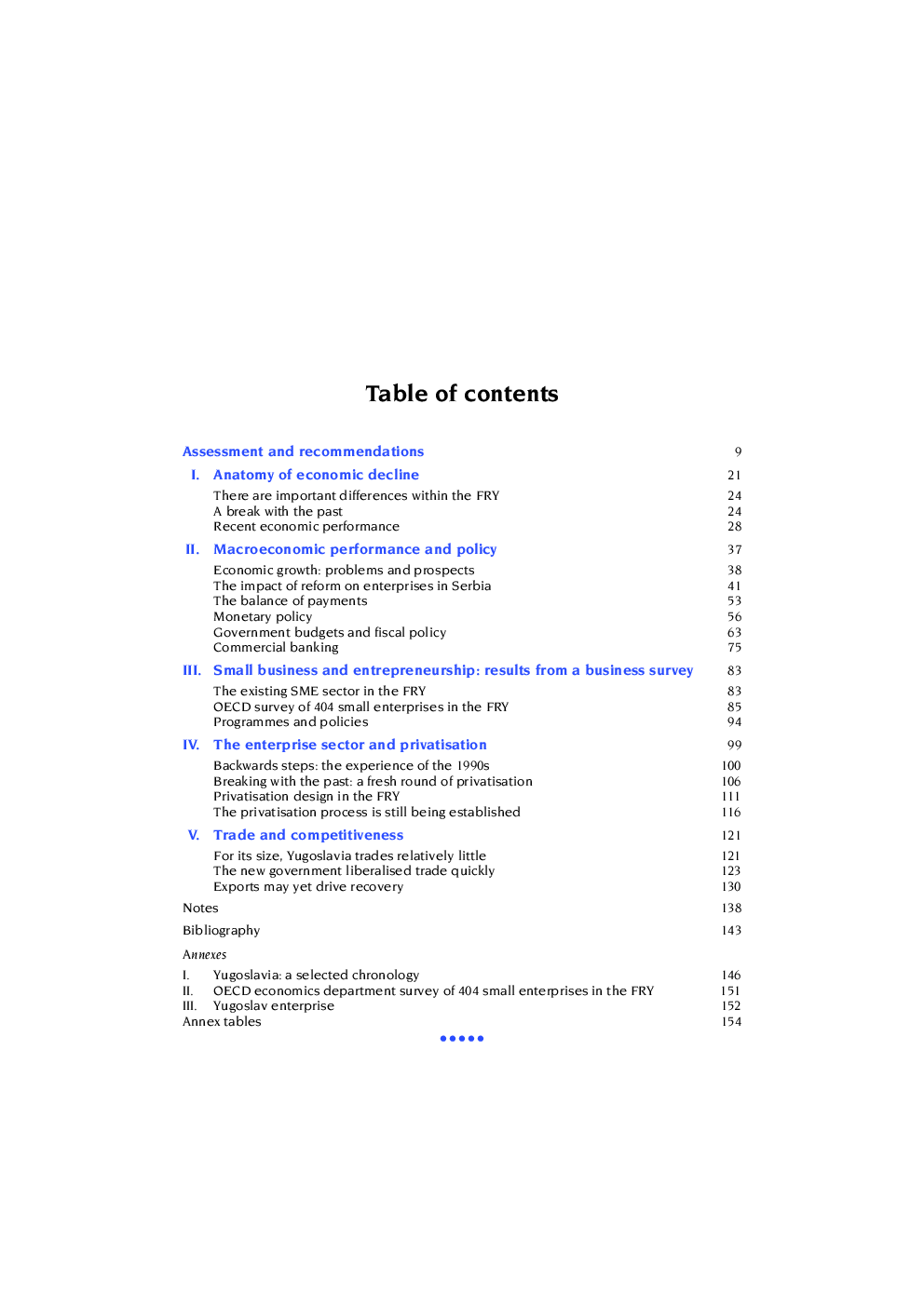 Economic Surveys Federal Republic Of Yugoslavia - Page 2