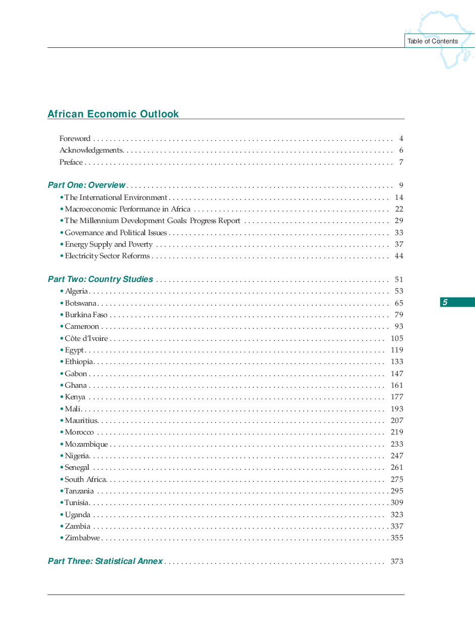 African Economic Outlook 2002 - Page 2