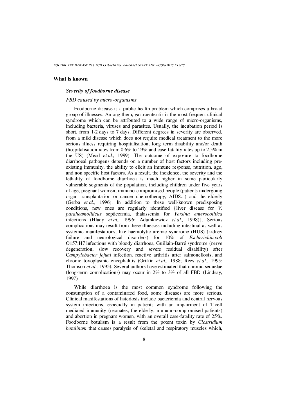 Foodborne Disease In OECD Countries - Page 5