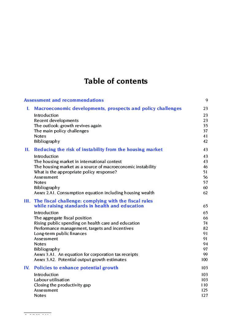 Economic Surveys United Kindom 2004 - Page 2