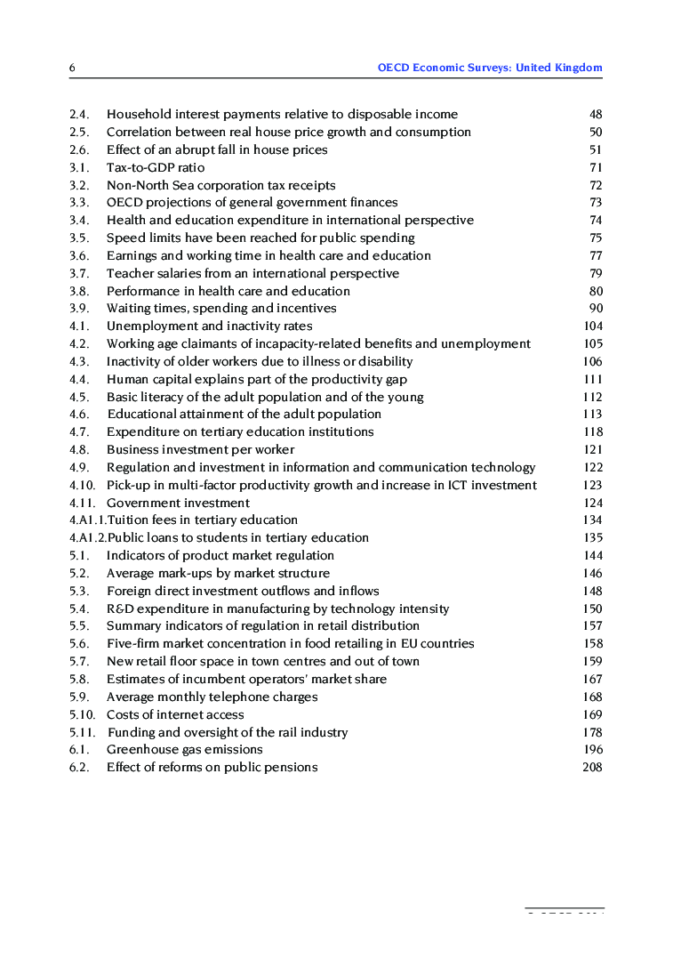 Economic Surveys United Kindom 2004 - Page 5