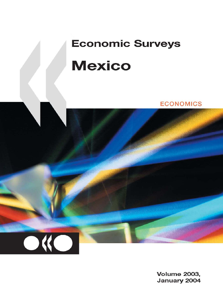 Economic Surveys Mexico 2003-2004 - Page 1