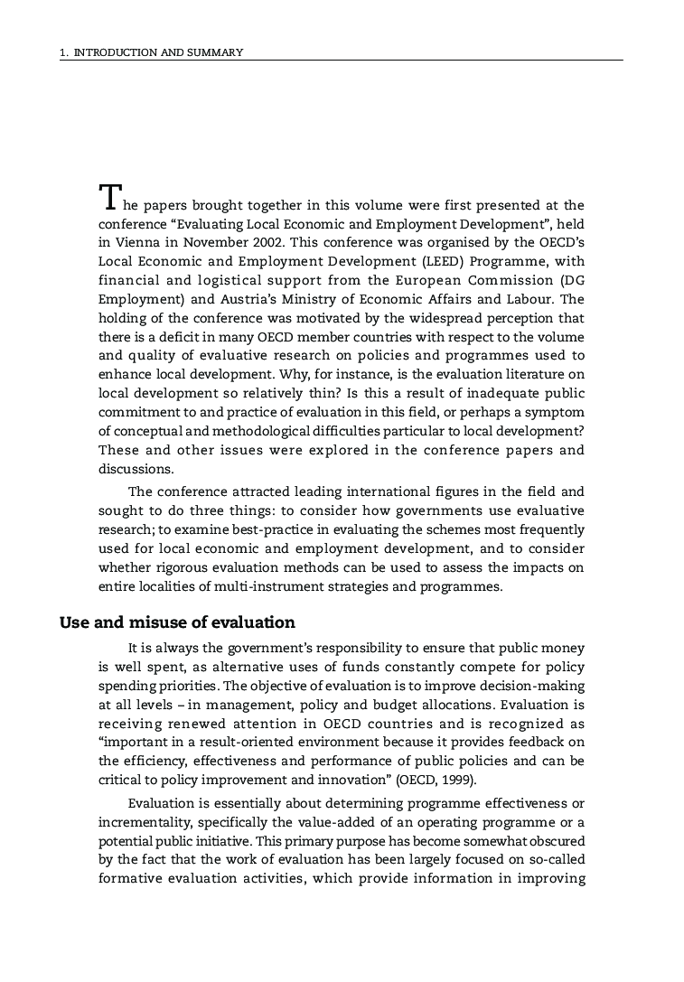 Evaluation Local Economic And Employment Development - Page 5