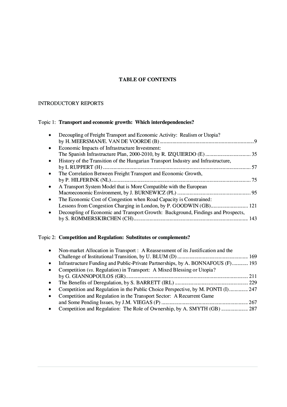 16th International Symposium On Theory and Practice In Transport Economics - Page 2