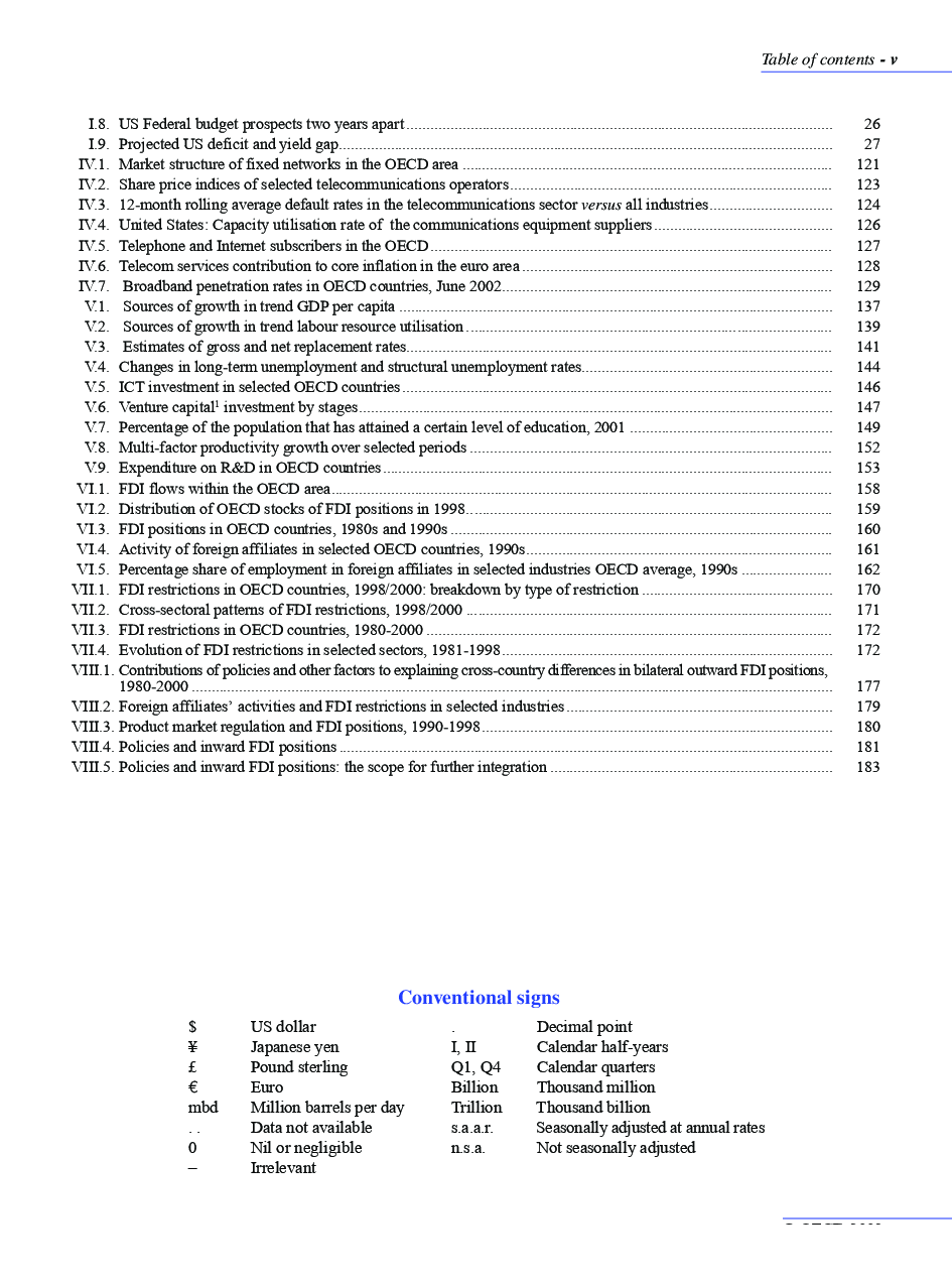 Economic Outlook 2003 - Page 4