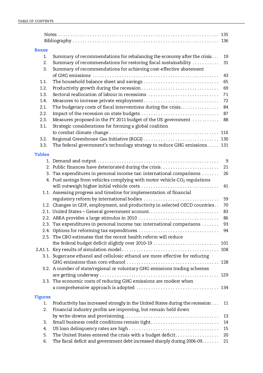 Economic Surveys United States 2010 - Page 3