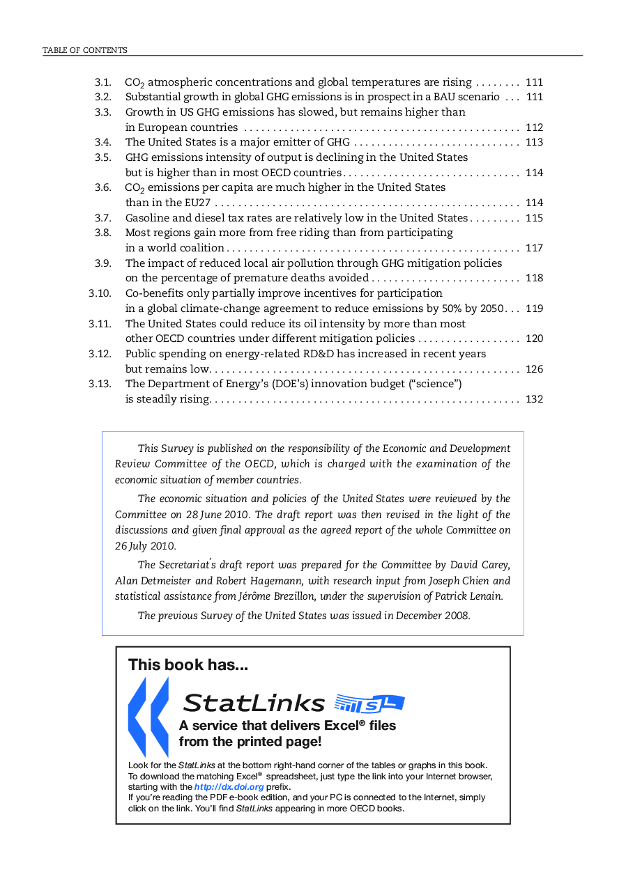 Economic Surveys United States 2010 - Page 5