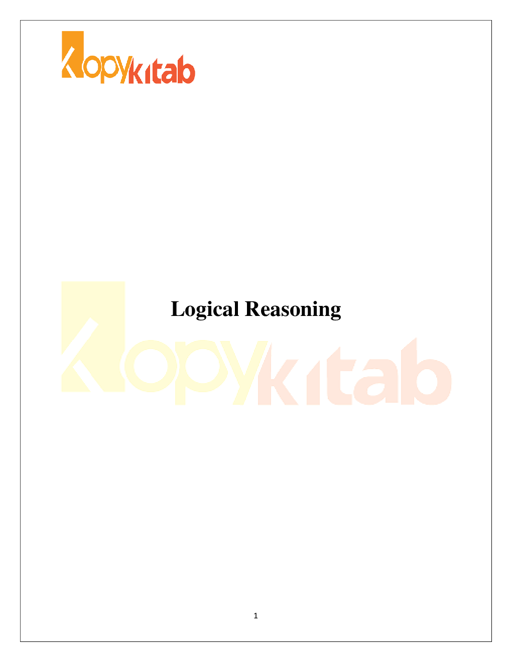 CA Paper-3 Logical Reasoning - Page 3