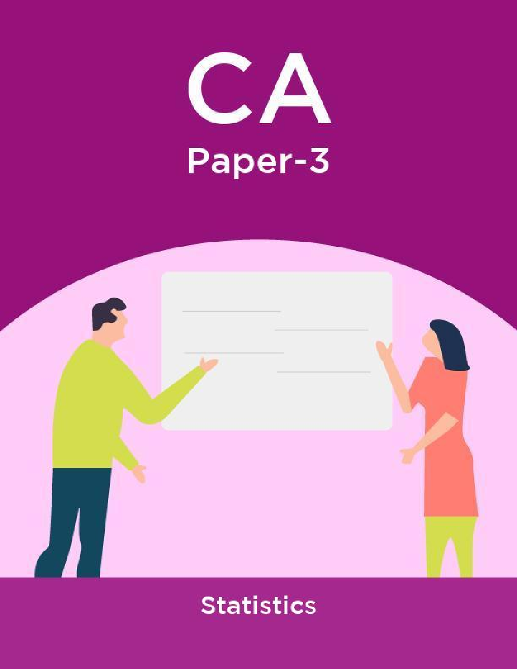 CA Paper-3 Statistics - Page 1