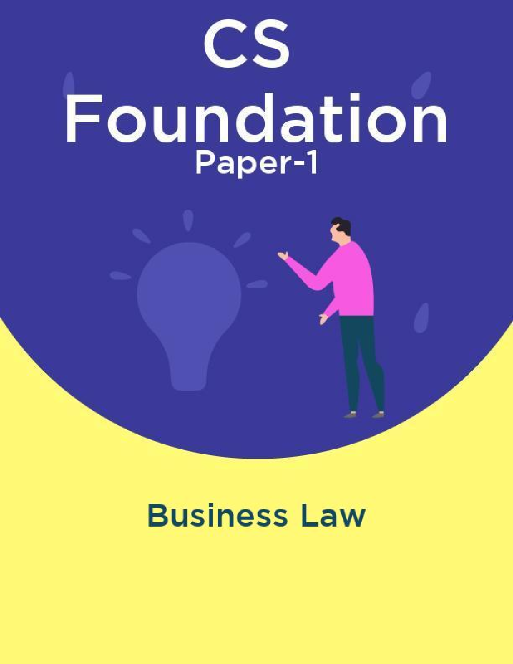 CS Foundation Paper-1 Business Law - Page 1