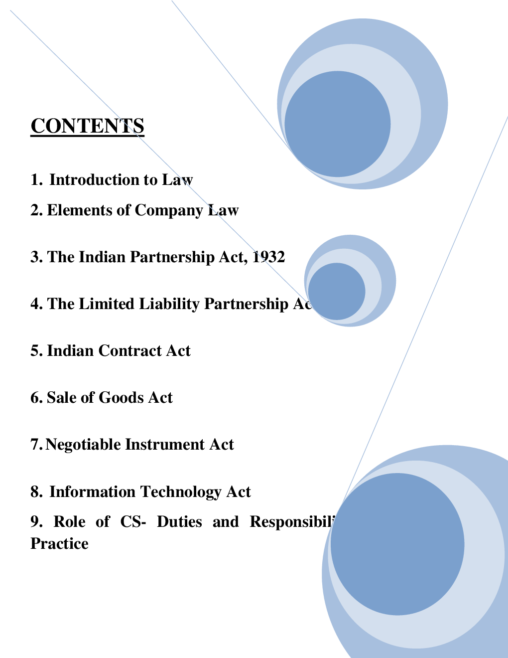 CS Foundation Paper-1 Business Law - Page 2
