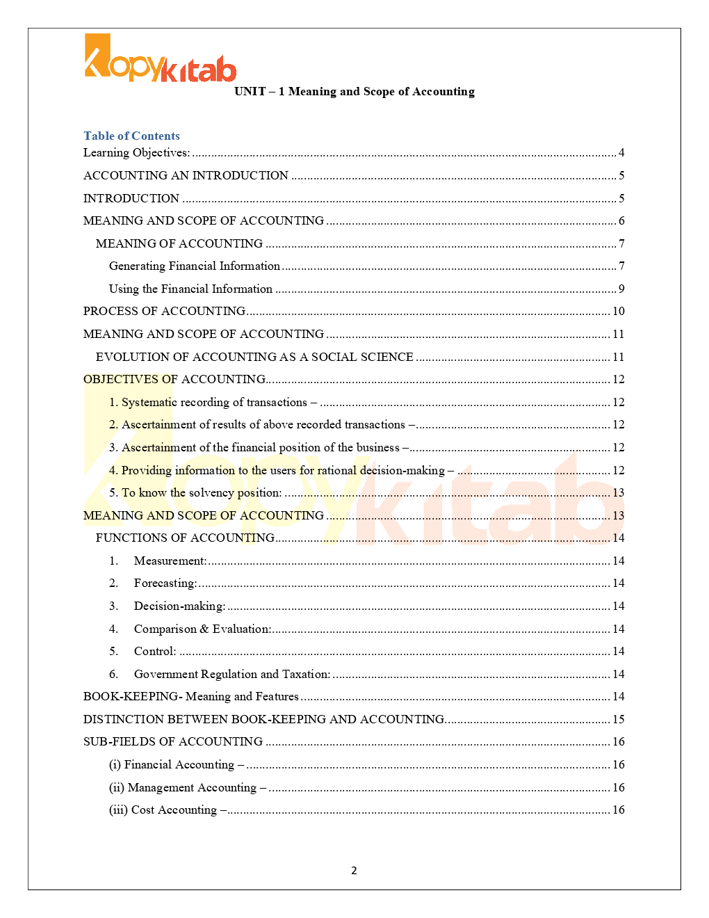 CS Foundation Paper-4 Fundamentals Of Accounting - Page 4