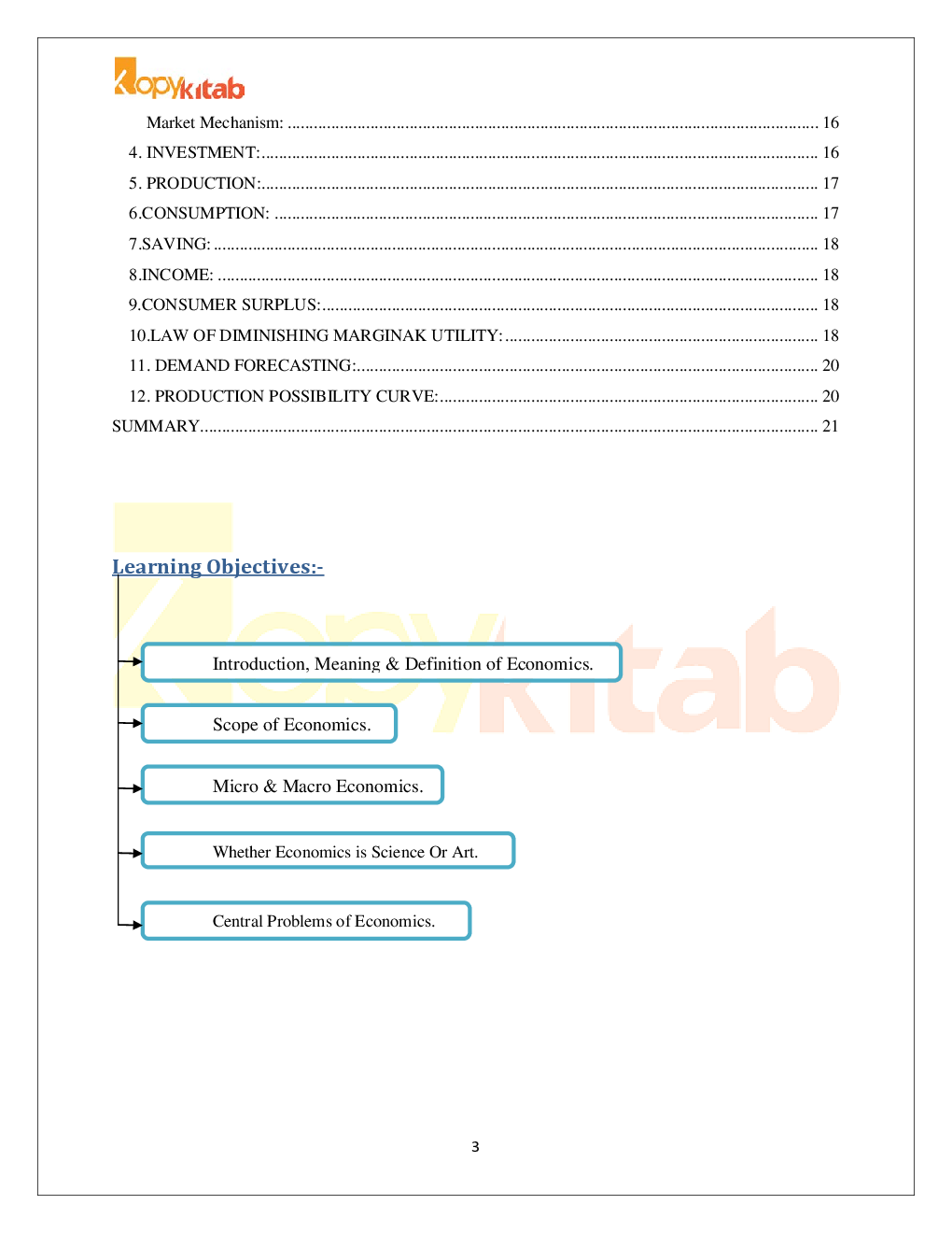 CMA Foundation Paper-1 Fundamentals Of Economics - Page 5