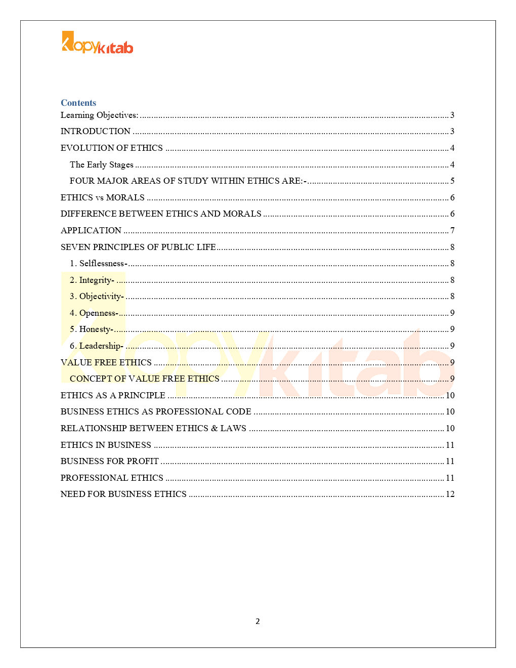 CMA Foundation Paper-3 Fundamentals Of Ethics - Page 3