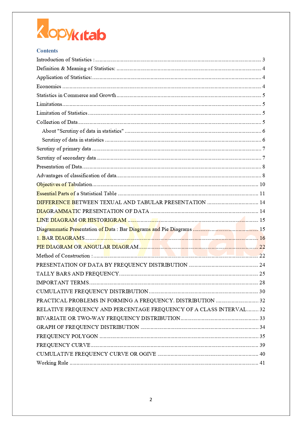 CMA Foundation Paper-4 Fundamentals Of Statistics - Page 4