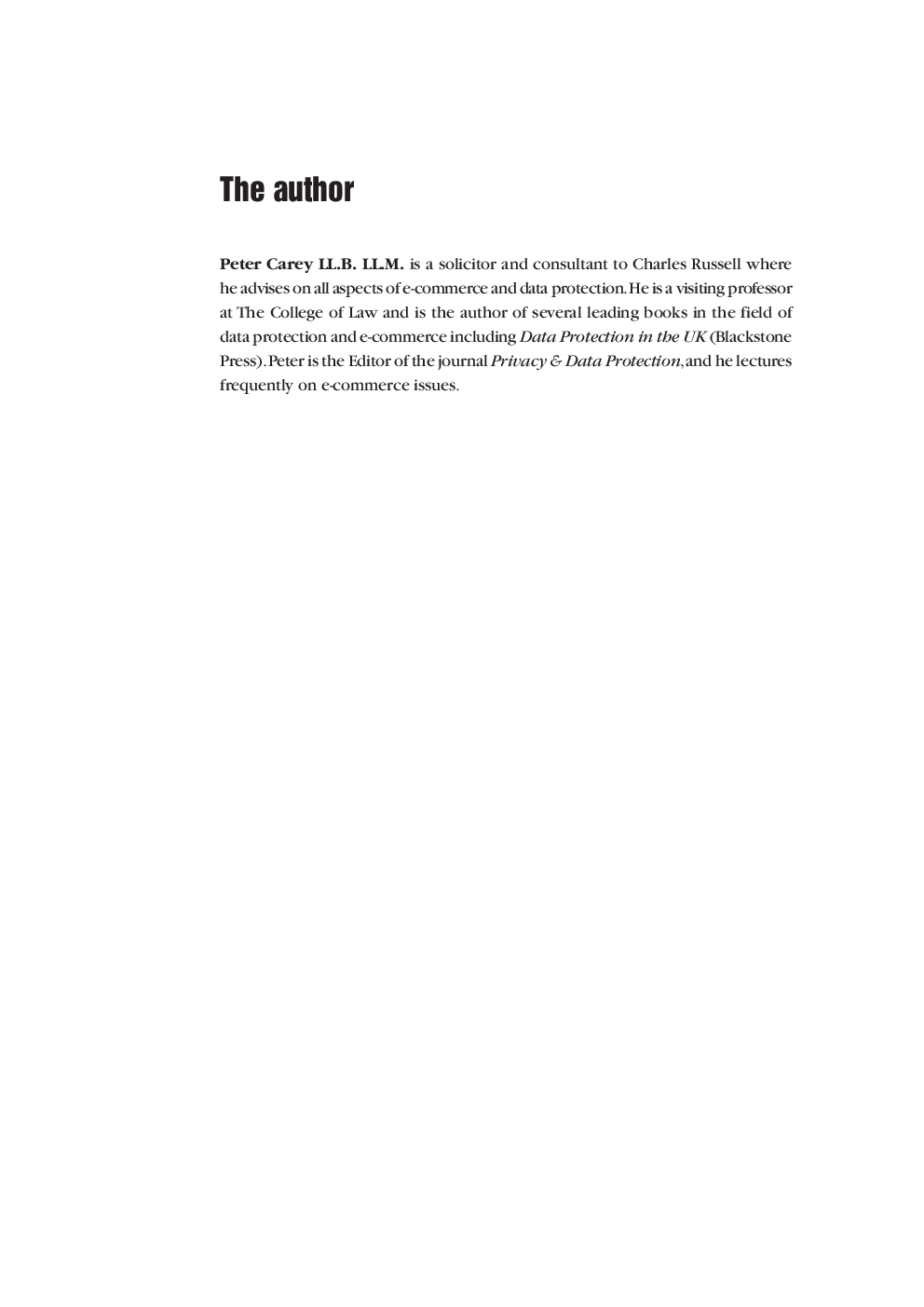 The Internet And E-Commerce - Page 5