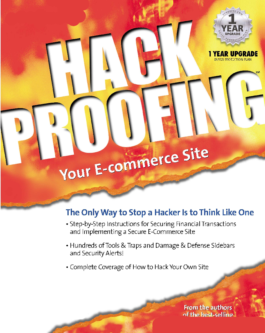 Hack Proofing Your E-Commerce Site - Page 1