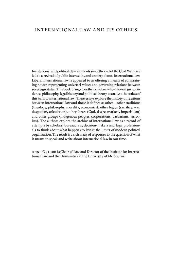 International Law And Its Others - Page 3