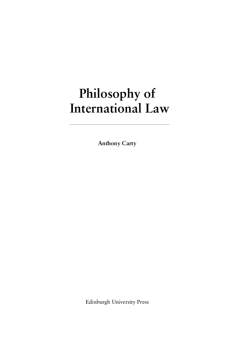 Philosophy Of International Law - Page 4