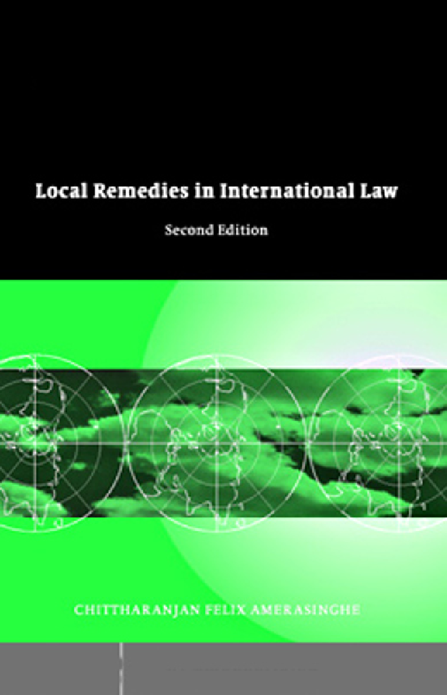 Local Remedies In International Law - Page 1