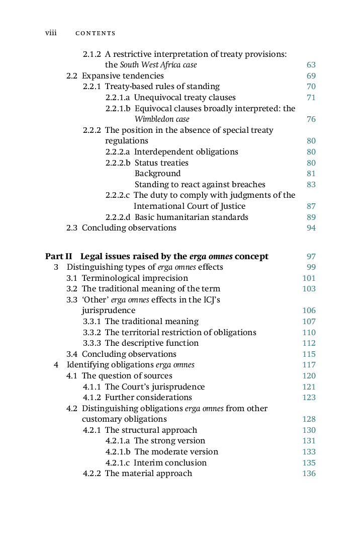 Enforcing Obligations Erga Omnes In International Law - Page 5