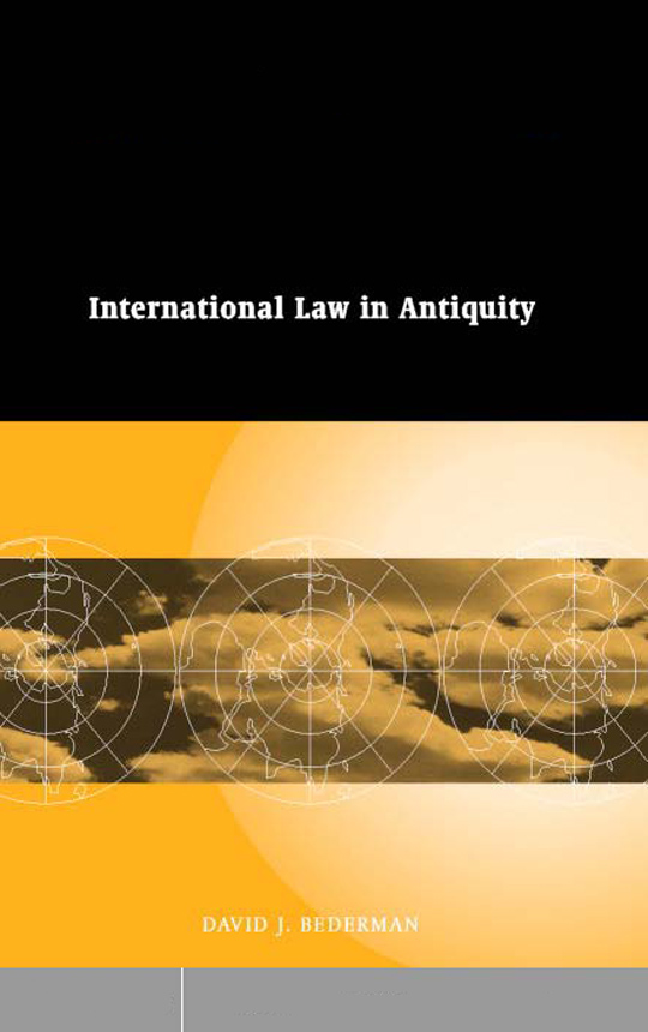 International Law In Antiquity - Page 1