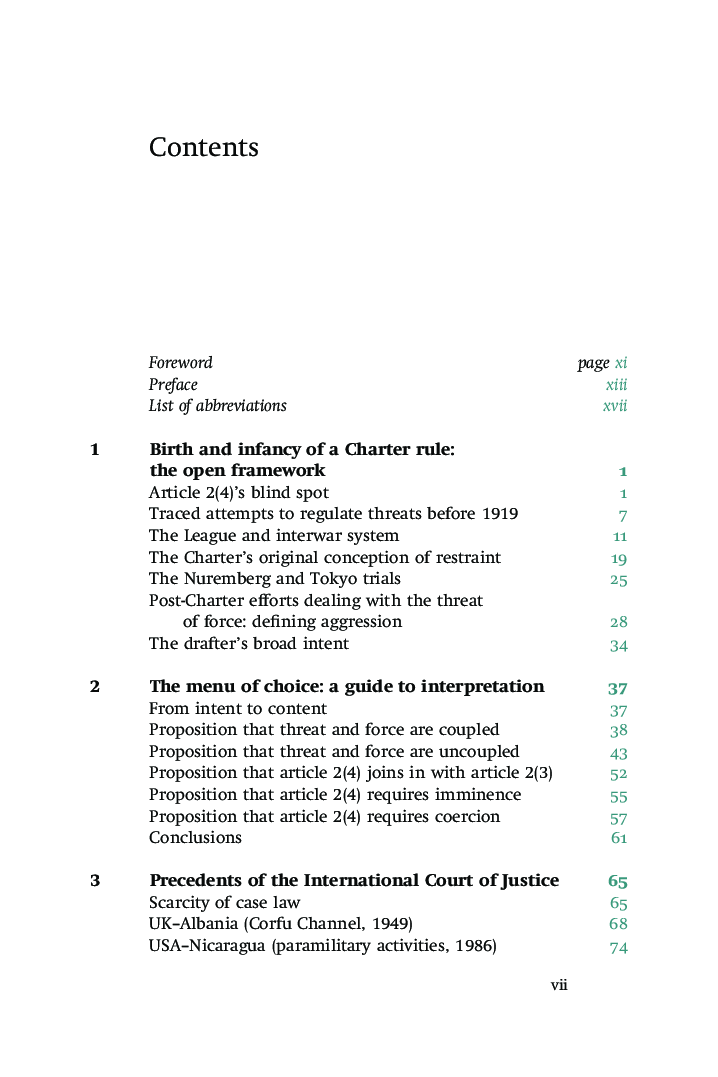 The Threat Of Force In International Law - Page 4