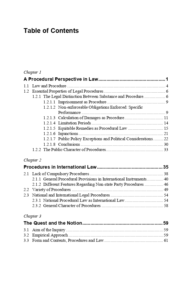 Procedures In International Law - Page 4