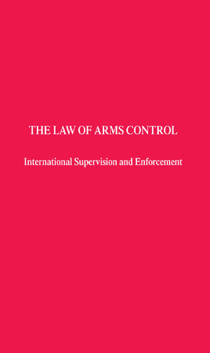 The Law Of Arms Control - Page 1
