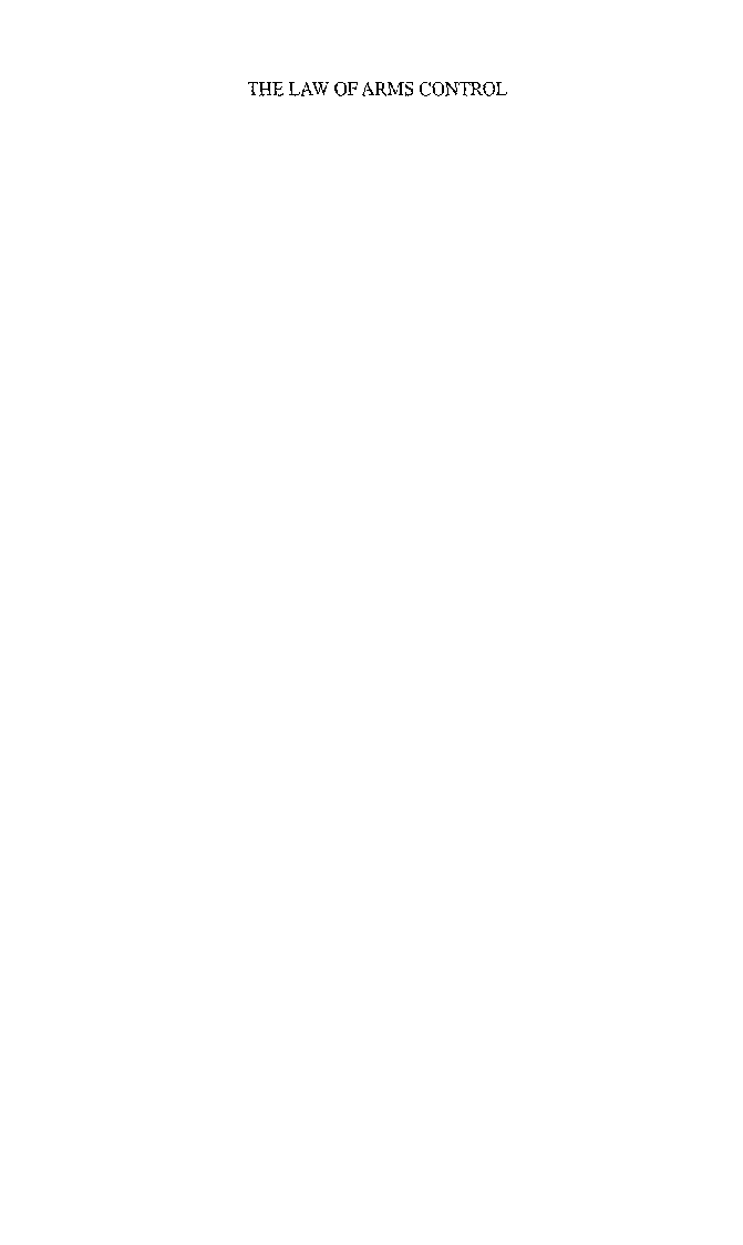 The Law Of Arms Control - Page 2