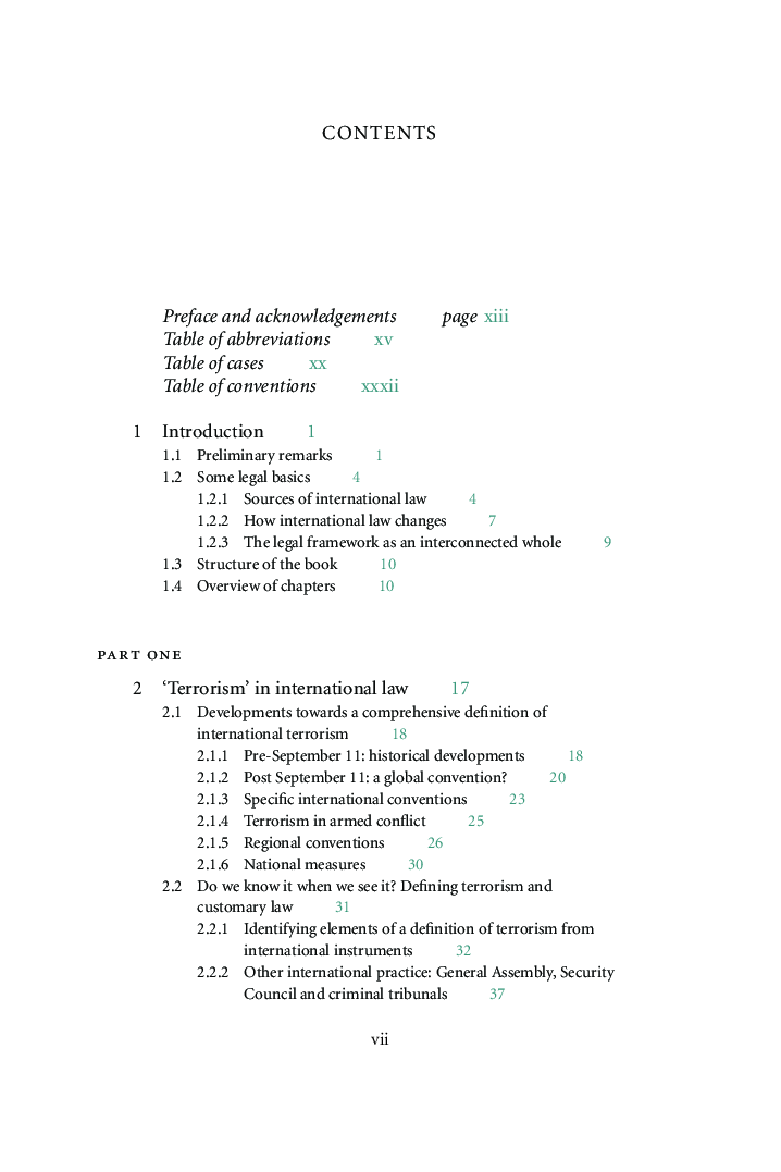The ‘War On Terror’ And The Framework Of International Law - Page 5