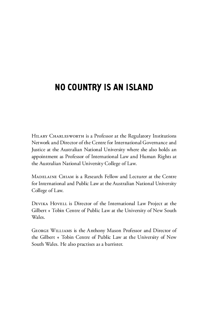 No Country Is An Island - Page 2