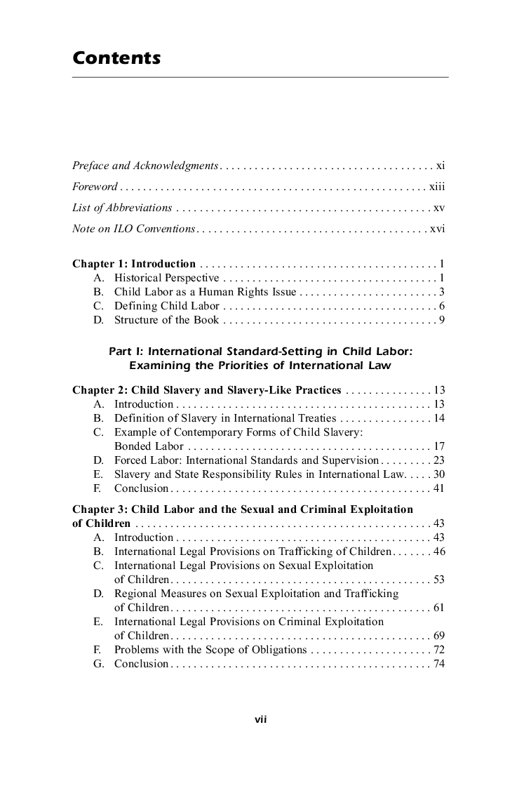 The Role Of International Law In The Elimination Of Child Labor - Page 5
