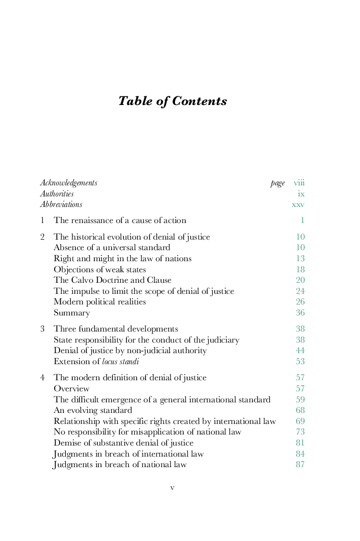 Denial Of Justice In International Law - Page 4