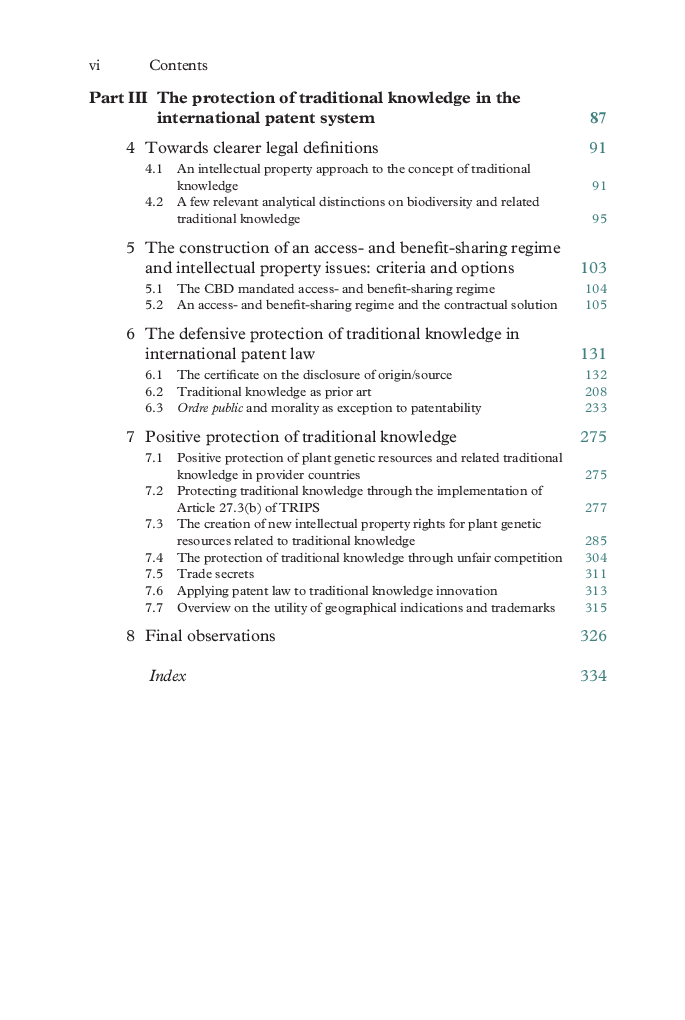 The Protection Of Biodiversity And Traditional Knowledge In International Law Of Intellectual Property - Page 4