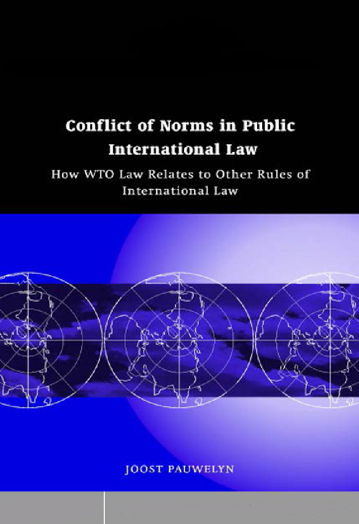 Conflict Of Norms In Public International Law - Page 1