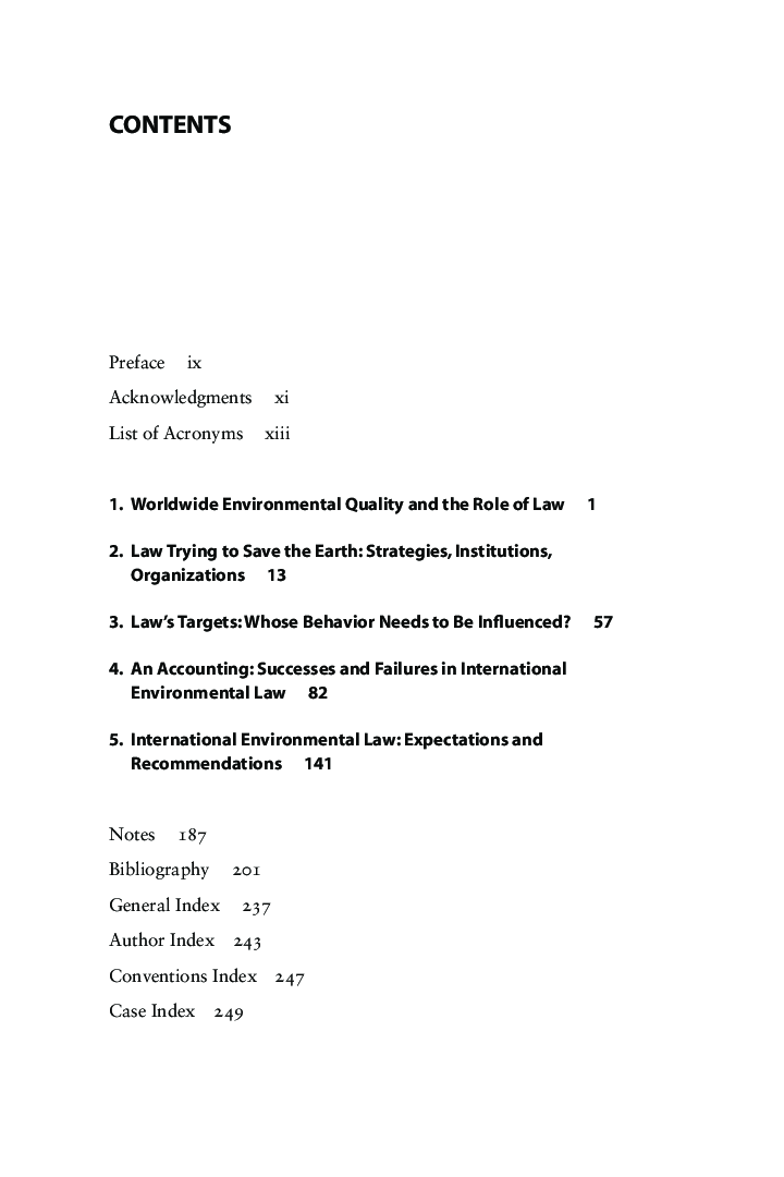 The Global Environment And International Law - Page 5
