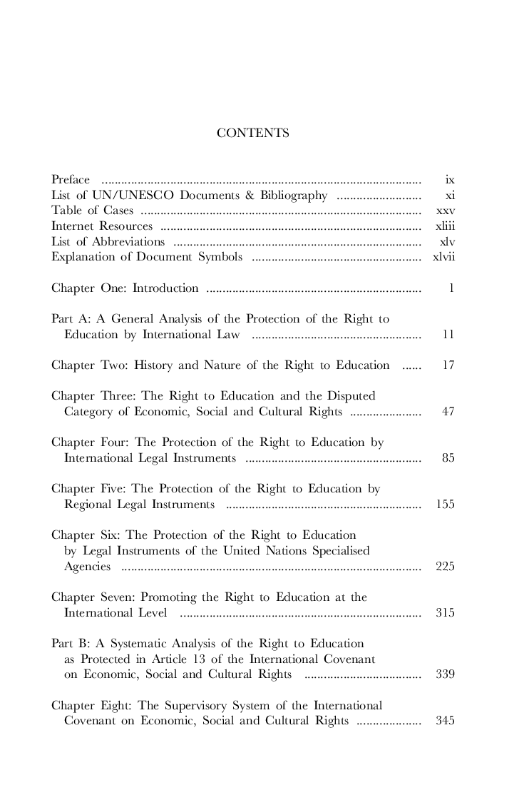 The Protection Of The Right To Education By International Law - Page 5
