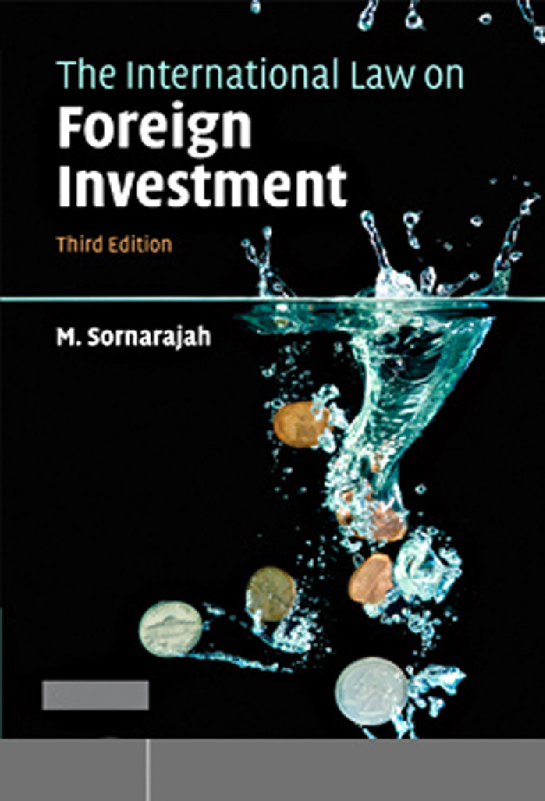 The International Law On Foreign Investment - Page 1