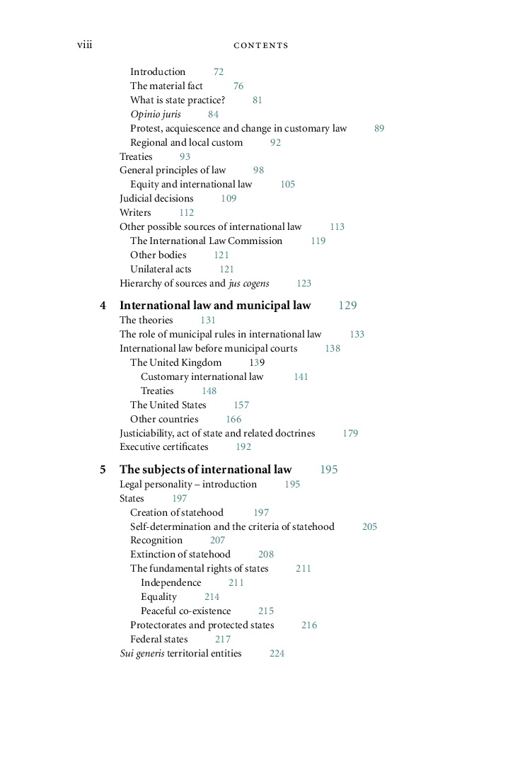 International Law Sixth Edition - Page 5