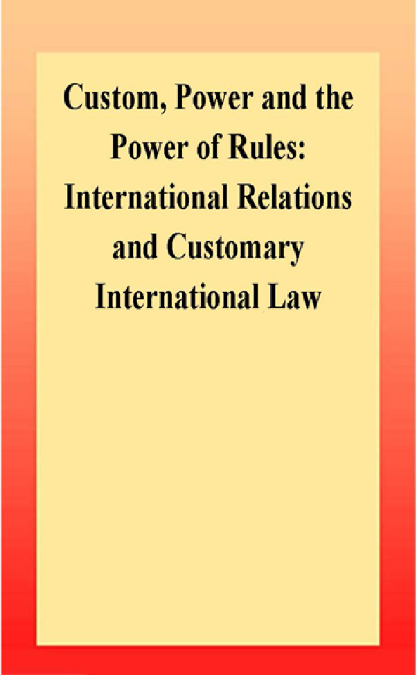 Custom, Power And The Power Of Rules 2003 Edition - Page 1