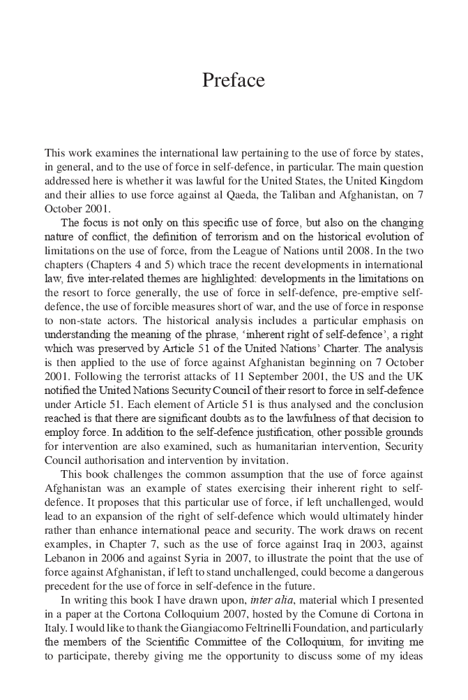 Terrorism, War And International Law - Page 5