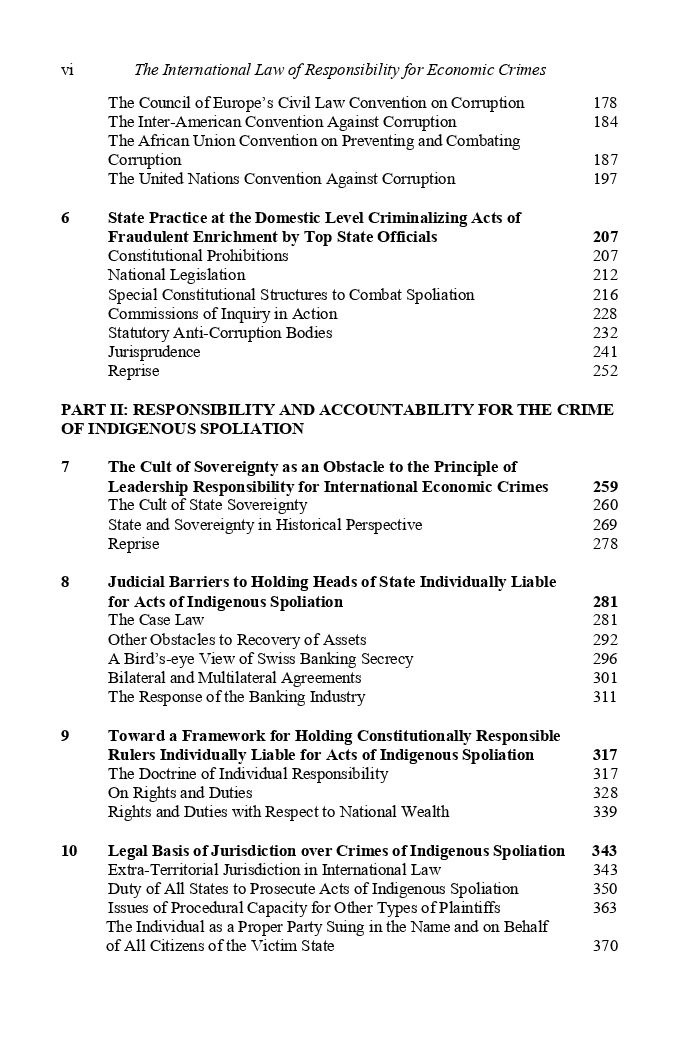 The International Law Of Responsibility For Economic Crimes - Page 5