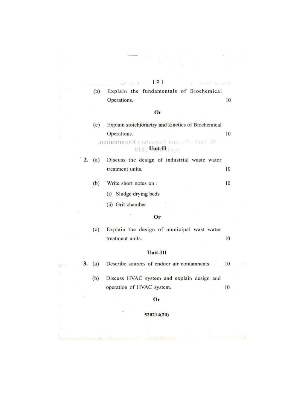 CSVTU ME Previous Year Question Paper All Semester 2018 - Page 3