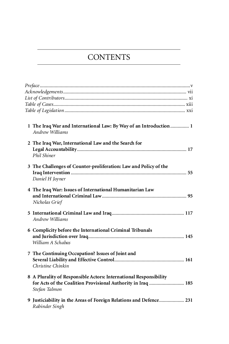 The Iraq War And International Law - Page 5