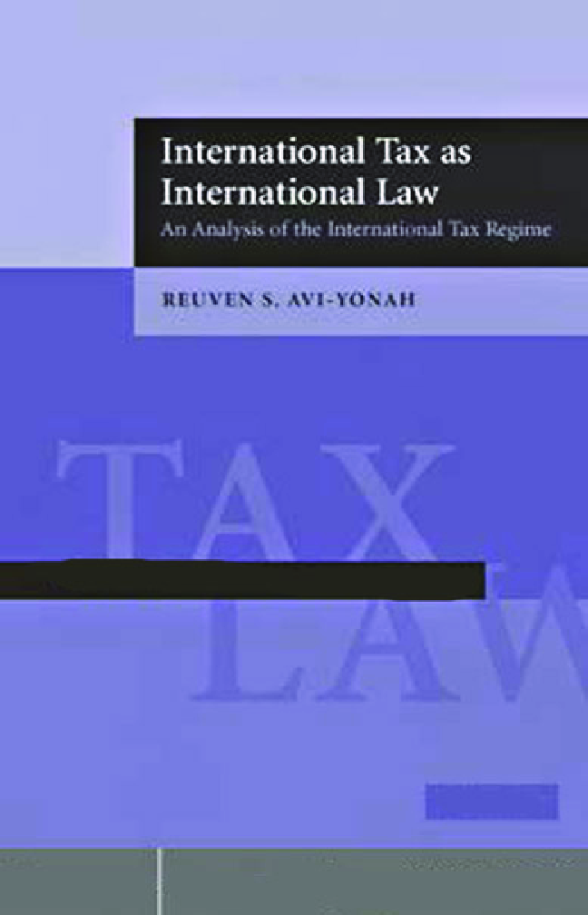 International Tax As International Law - Page 1