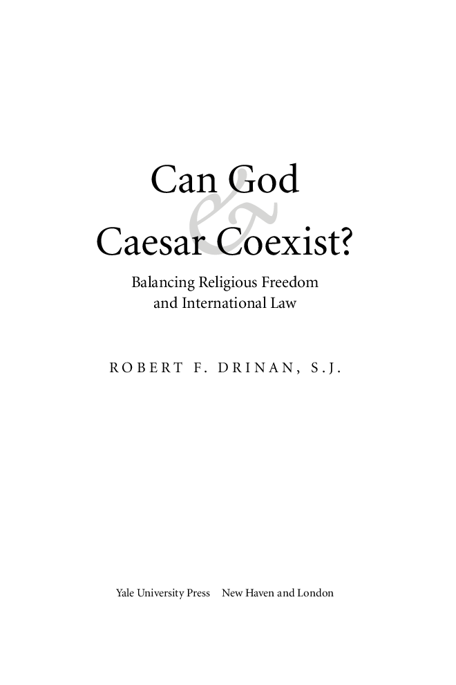 Can God And Caesar Coexist? - Page 4