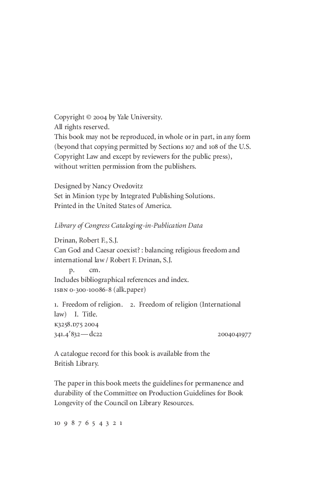 Can God And Caesar Coexist? - Page 5